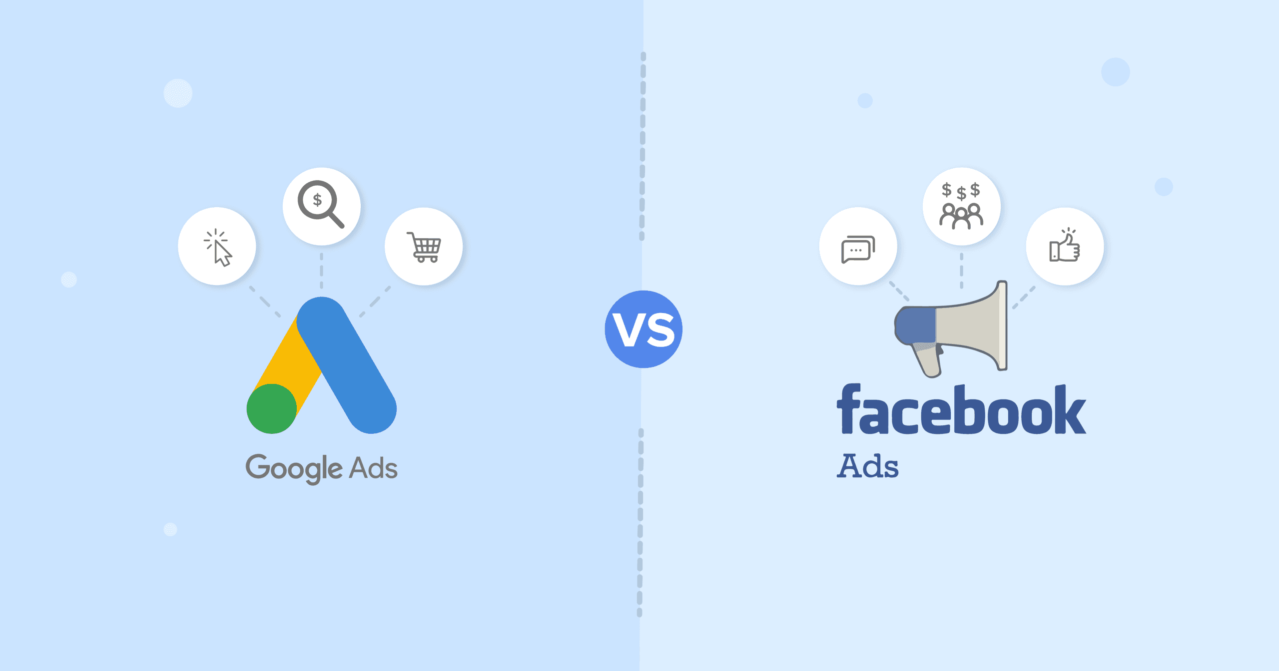 Facebook Ads Vs. Google Ads: The Power of Advertisement