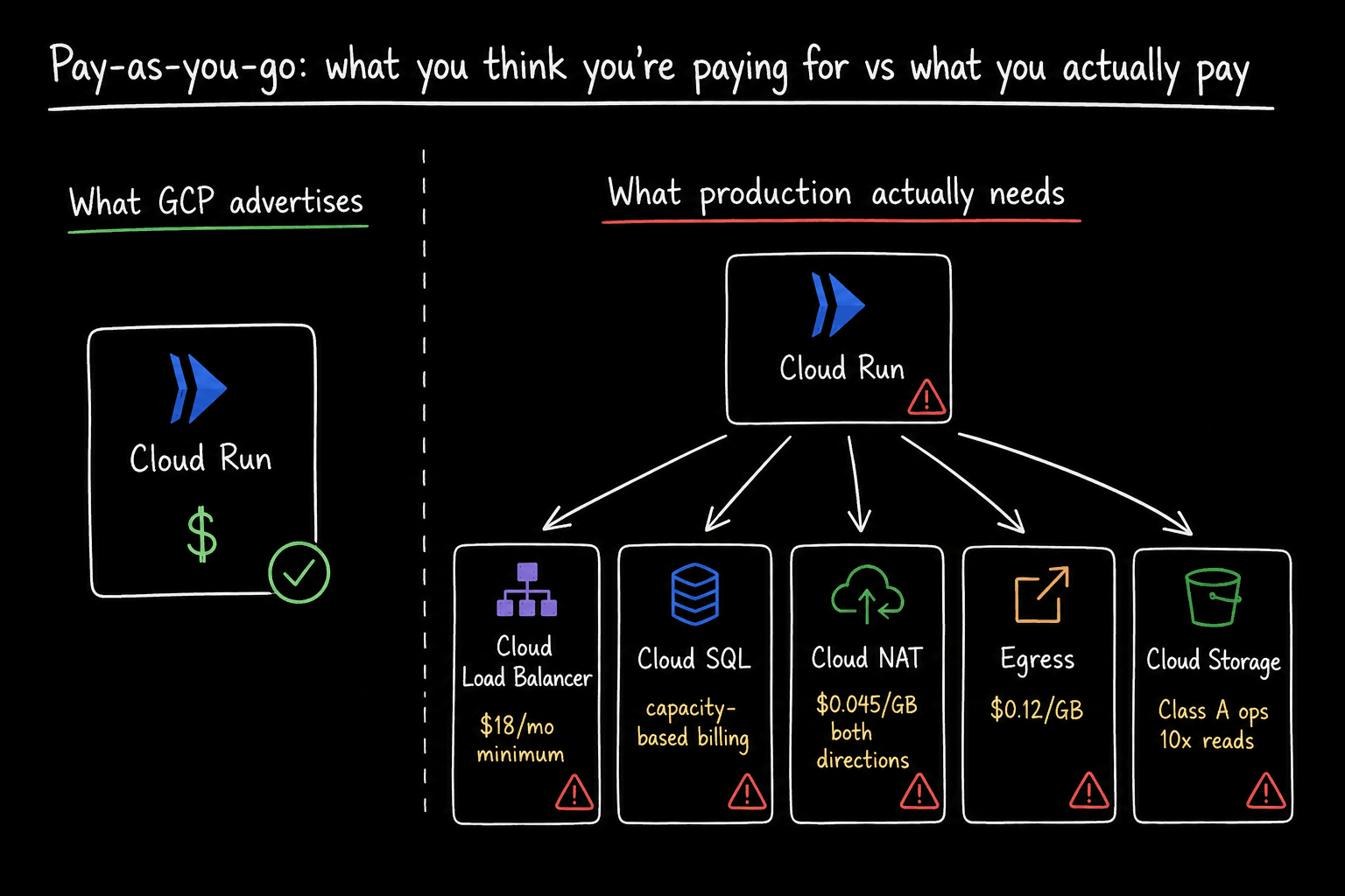 Pay-as-you-go is the biggest lie in cloud pricing