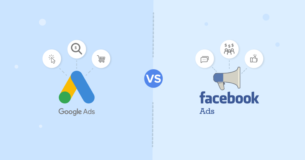 google ads vs. facebook ads
